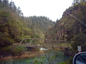 Bridge and Ohinemuri River