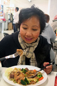 Nella and Beef with Broccoli