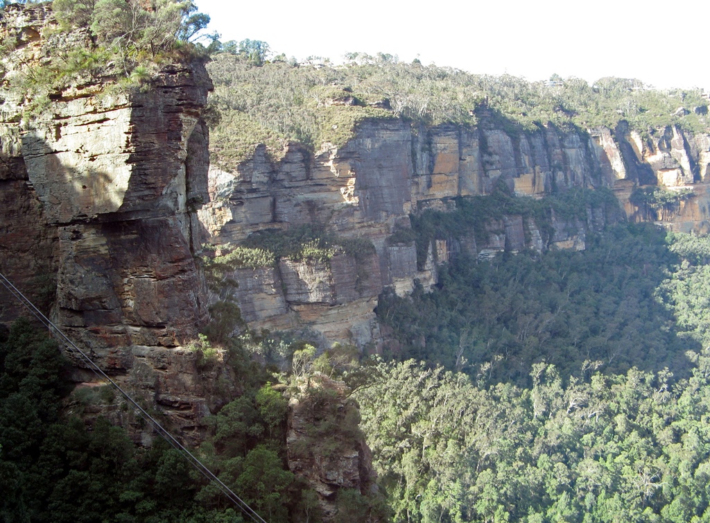 Rock Wall from Cableway