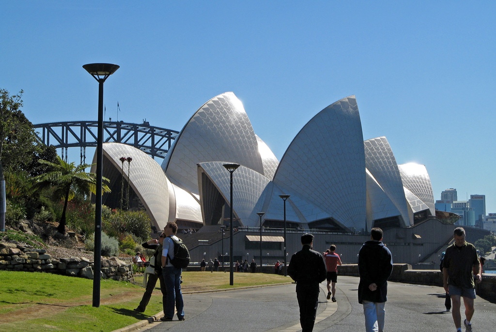 Opera House from Farm Cove Area