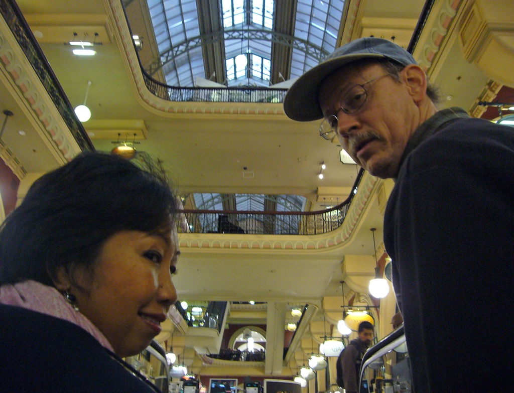 Nella and Bob at the QVB