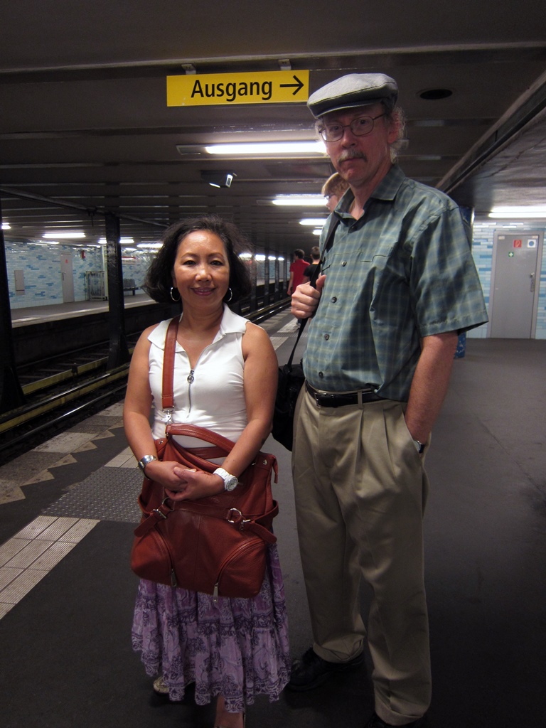 Nella and Bob Wait for a Train