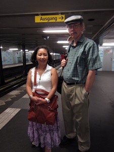 Nella and Bob Wait for a Train