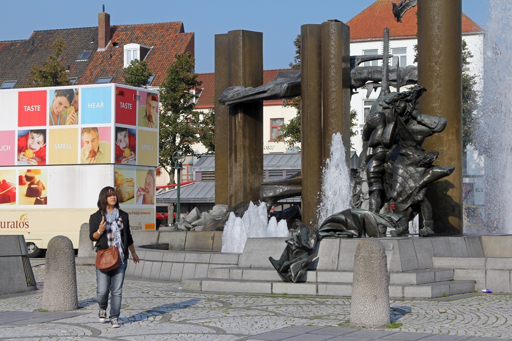 Connie and Fountain