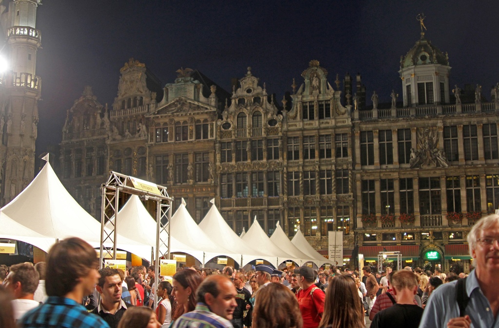 Beer Festival Crowd