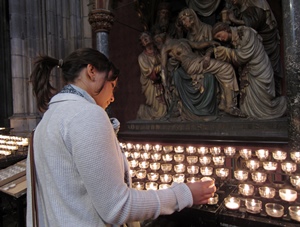 Connie and Candles