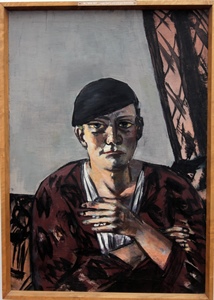 Self-Portrait with Black Cap