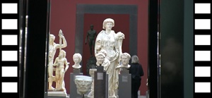 Nella and Connie and Roman Statuary