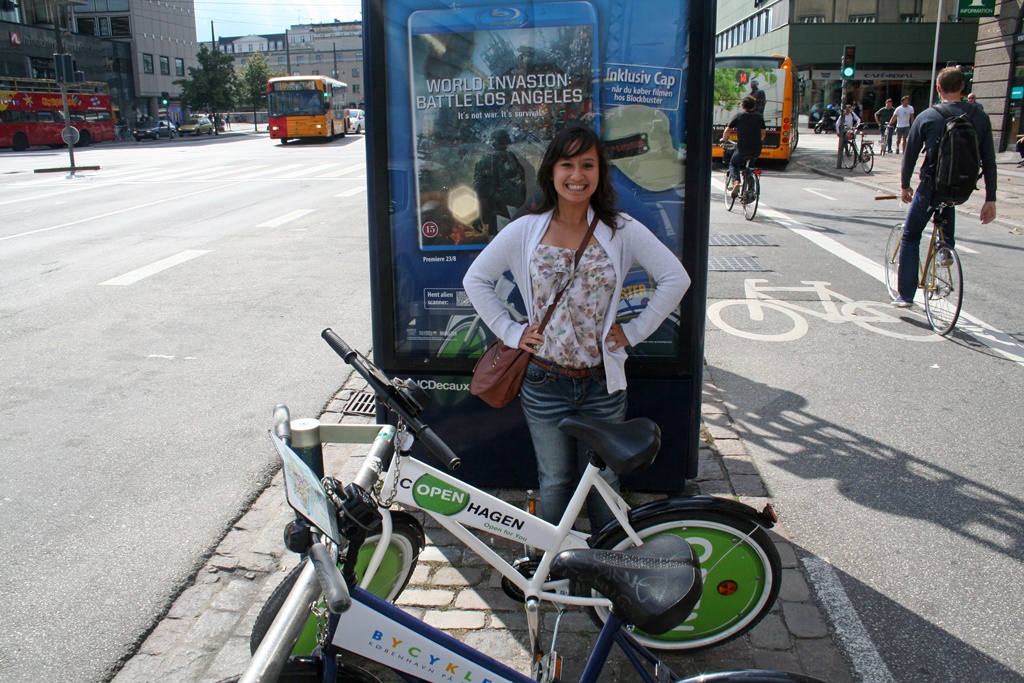 Connie and Free Bike