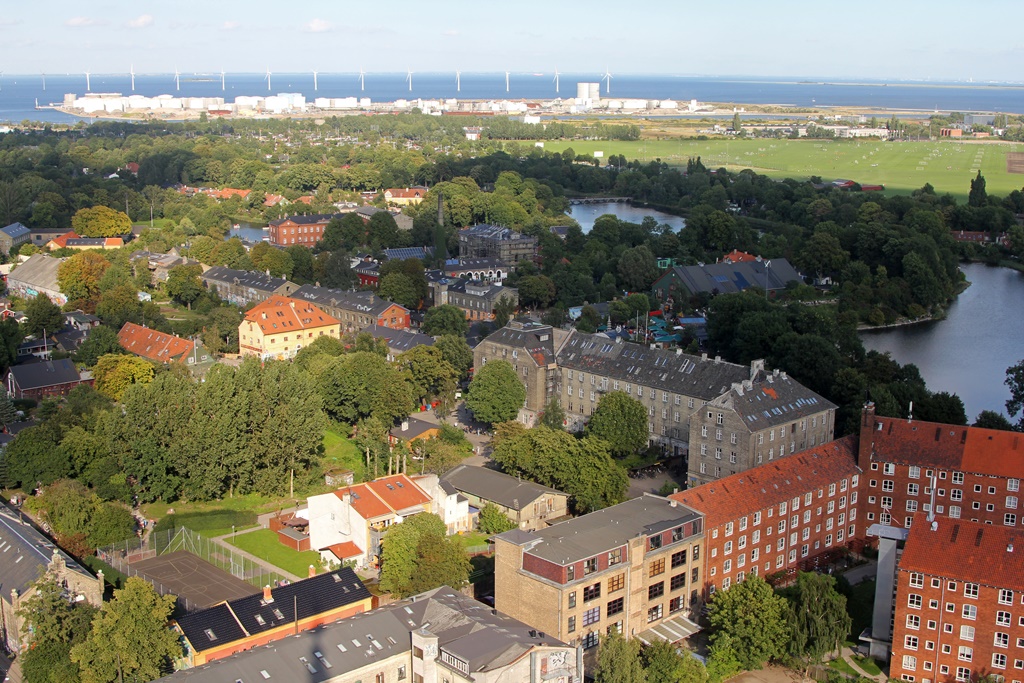 Eastern View, with Middelgrunden Wind Farm