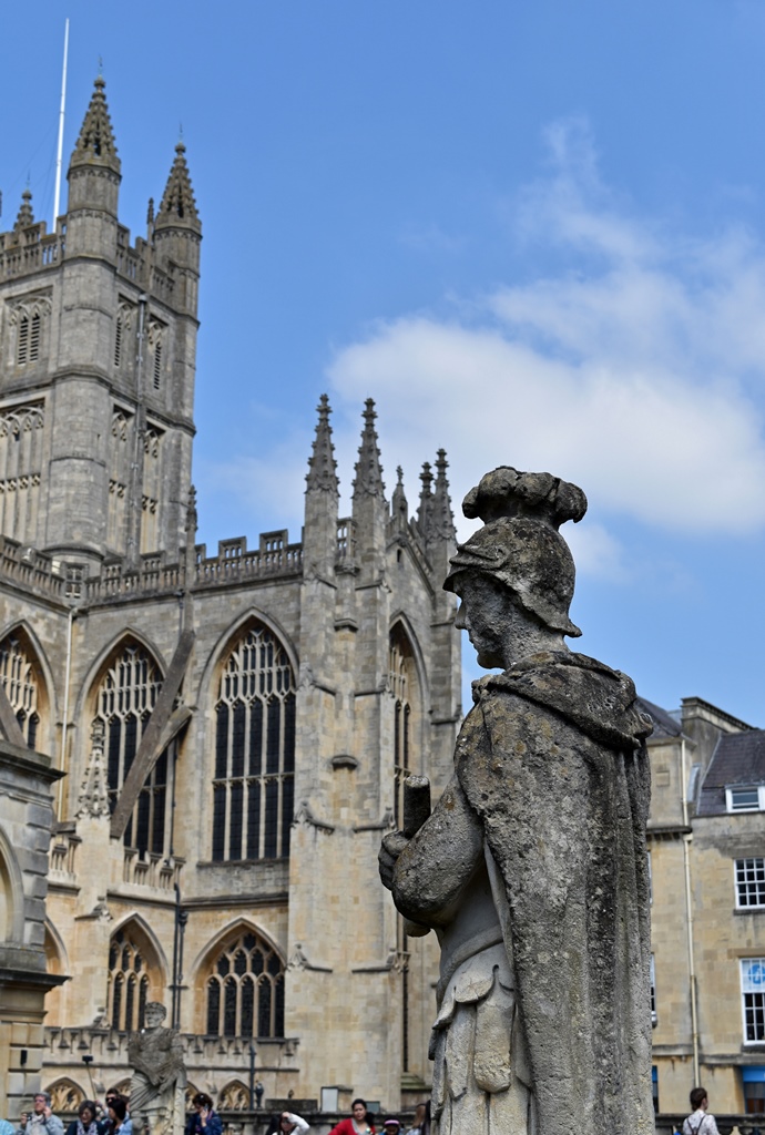 Statue and Abbey