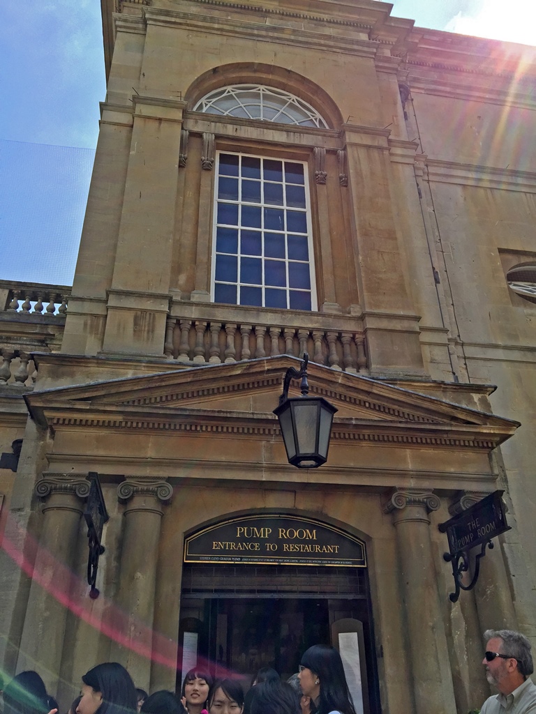 Entrance to The Pump Room