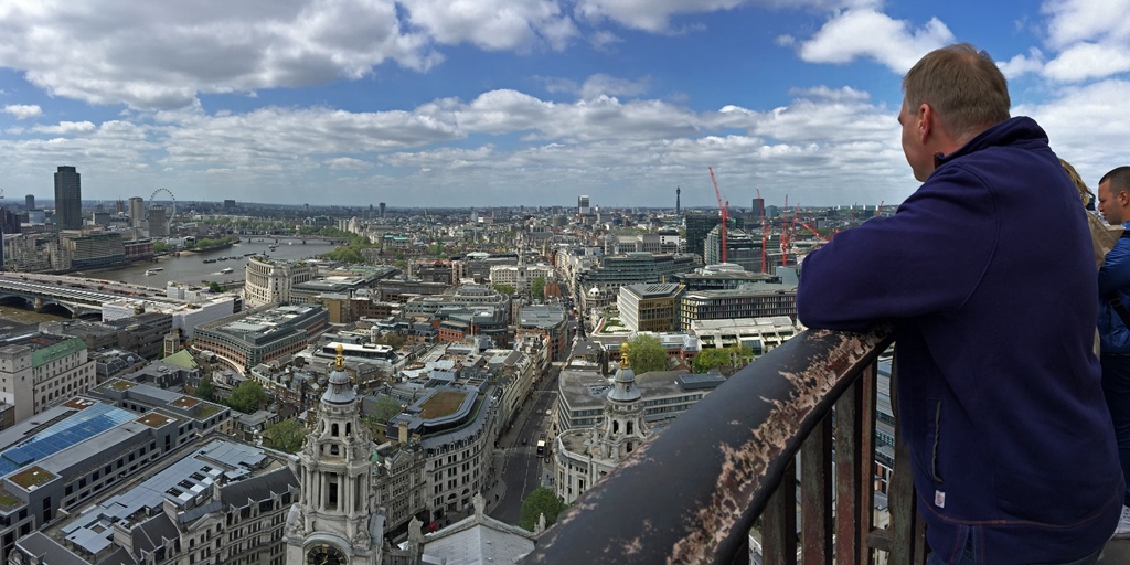 West from Top of Dome