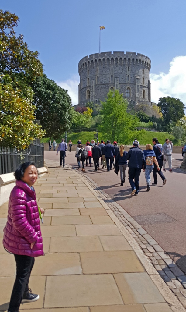 Nella and Round Tower