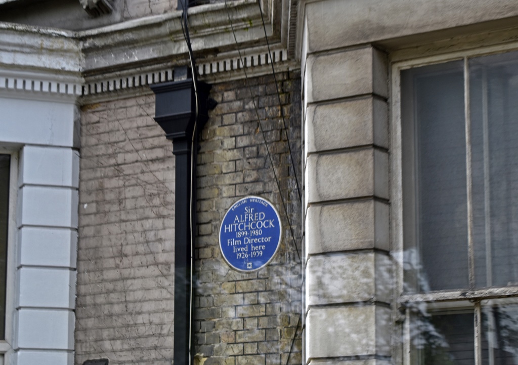 Alfred Hitchcock Plaque