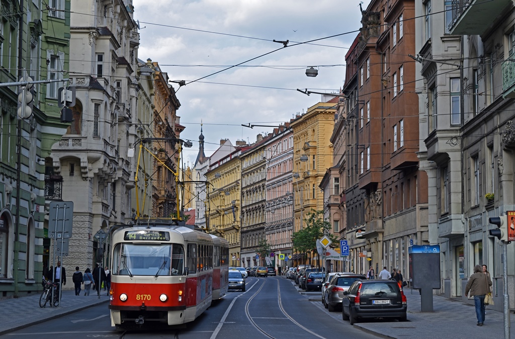 View Down Myslíkova