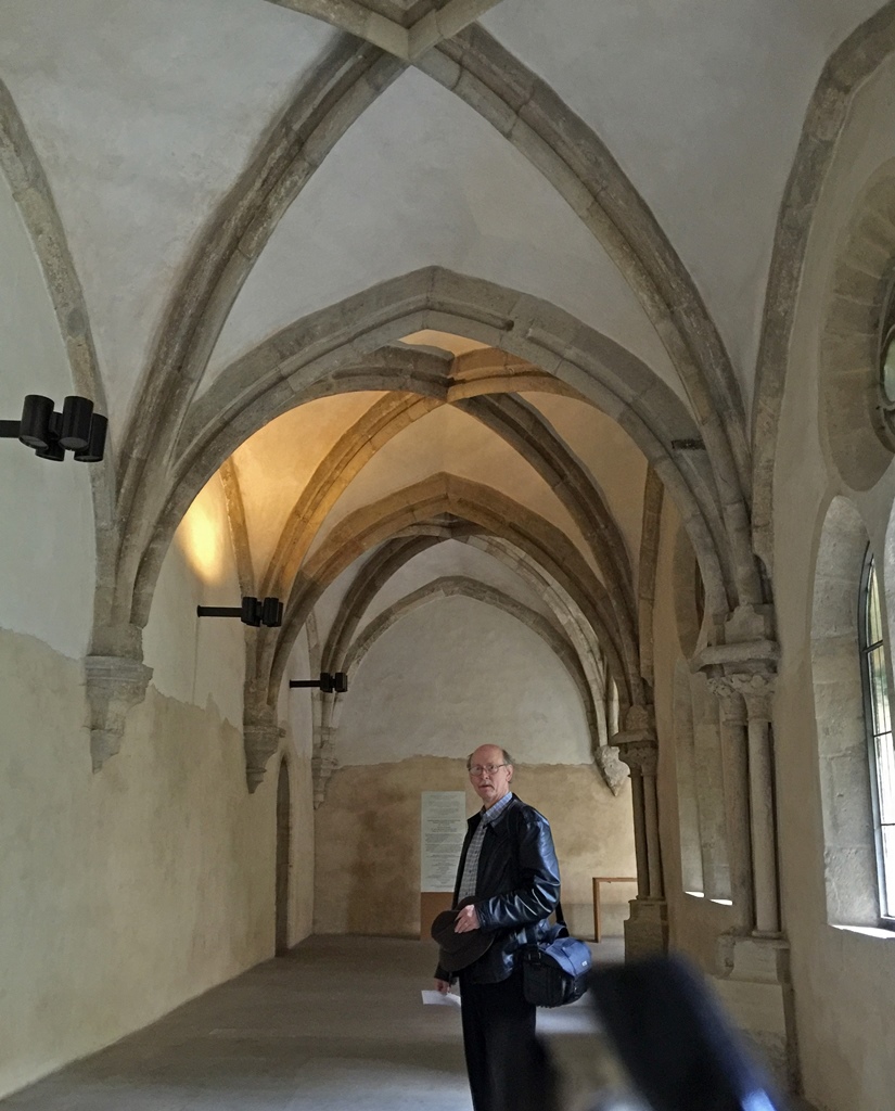 Bob in Convent Hallway