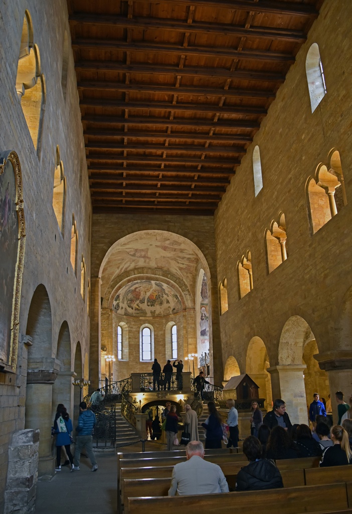 Inside the Basilica