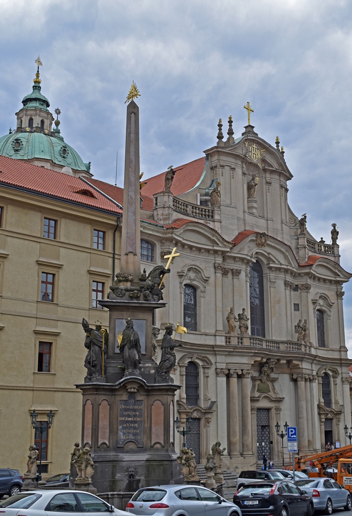 Holy Trinity Column and St. Nicholas Church