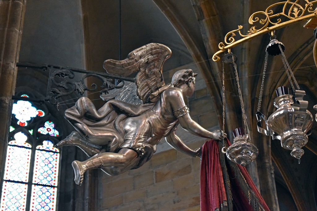 Tomb of St. John Nepomuk, detail