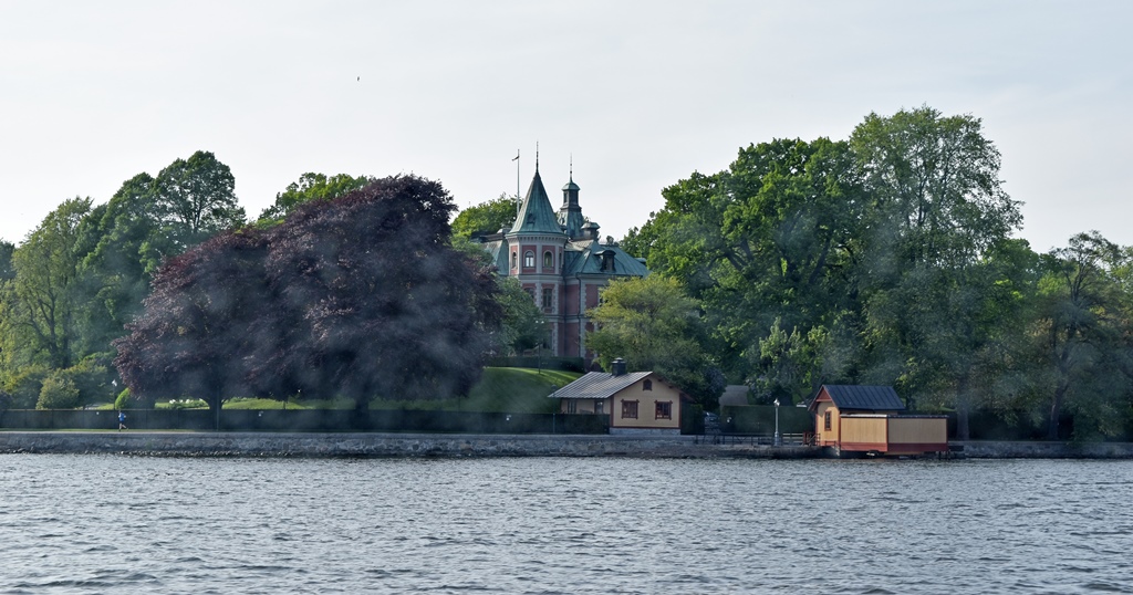 Täcka Udden, Djurgården Island