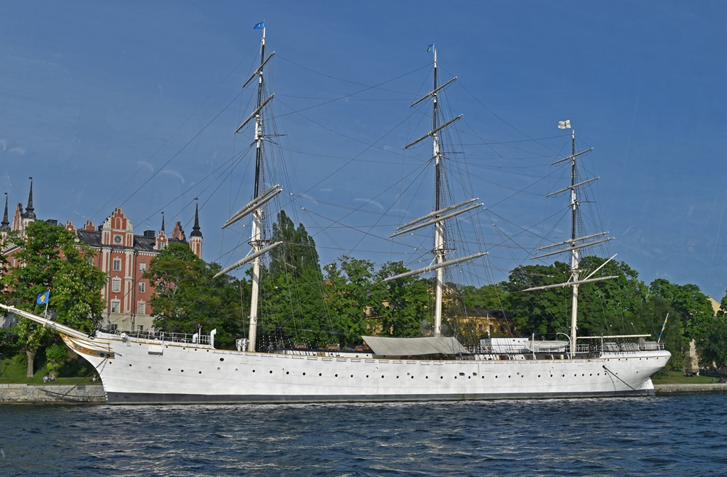 STF Af Chapman and Skeppsholmen Island