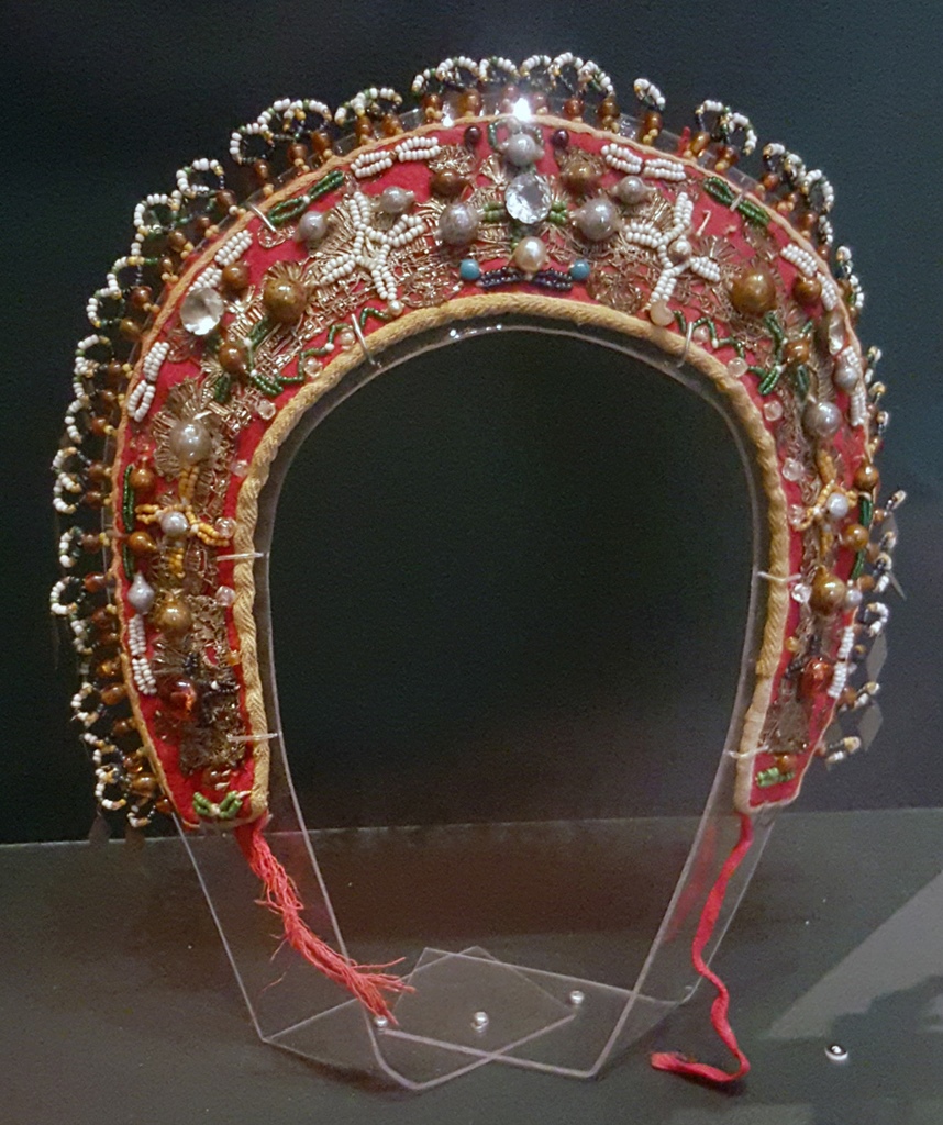 Pearl-Covered Headdress