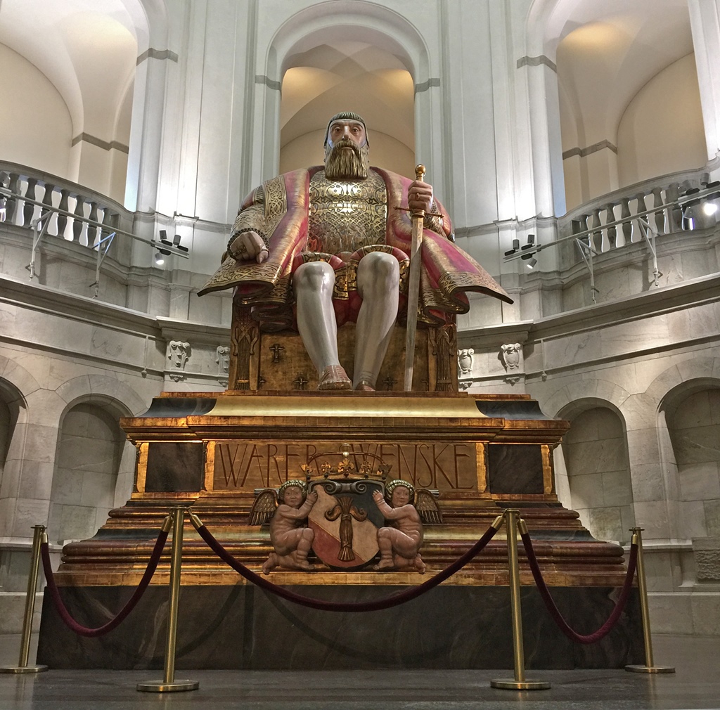 Statue of Gustav Vasa, Carl and Olga Milles (1905-07)