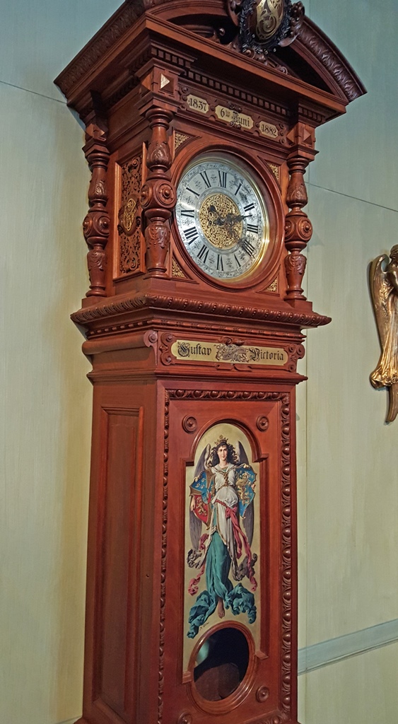 Silver Wedding Anniversary Clock (1882)