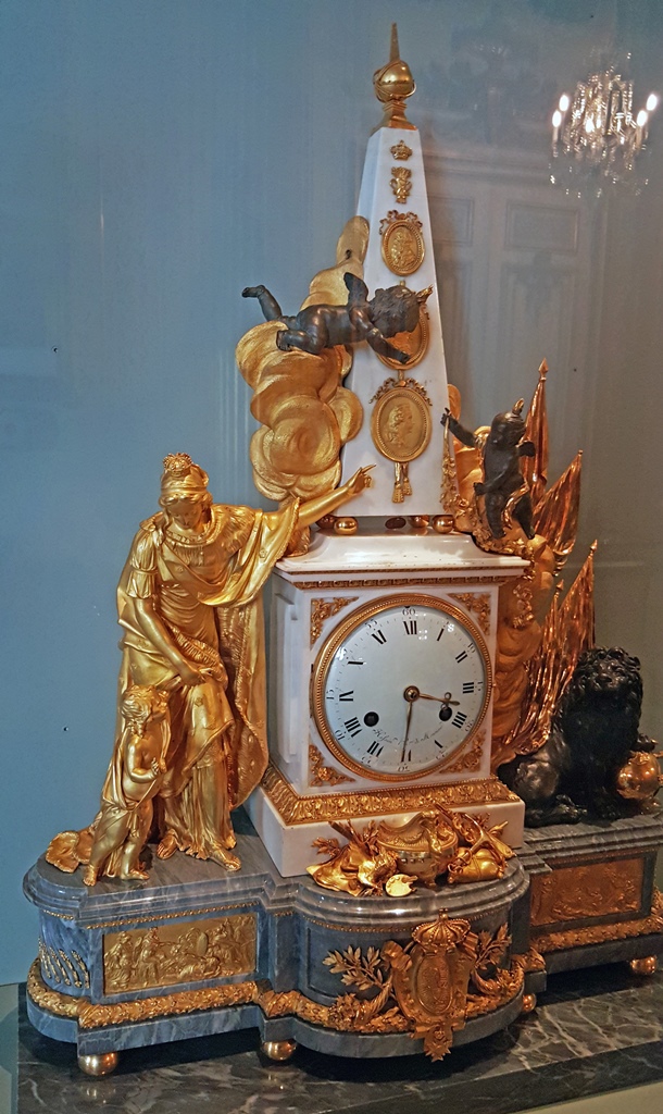 Quarter-Striking Table Clock with Obelisk (1784)