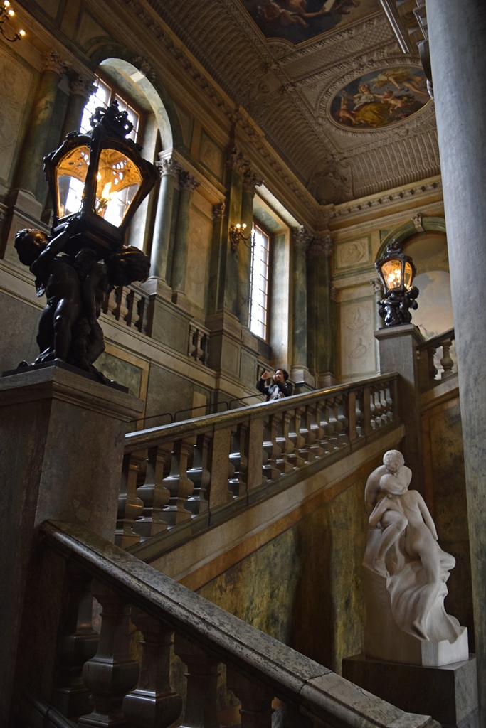 Nella on Staircase