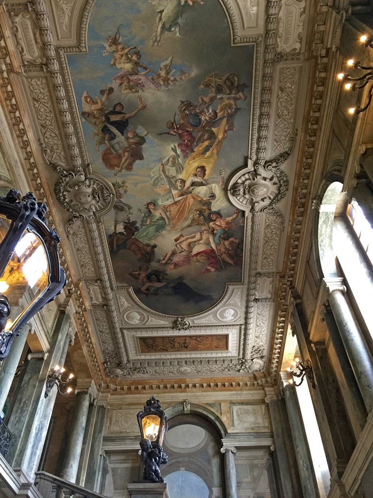 Ceiling Above Stairway