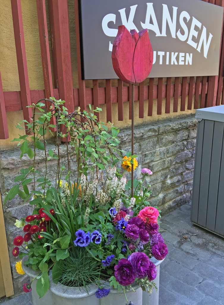 Flowers Near Exit