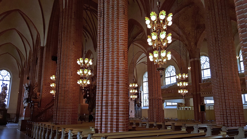 Church from Left Aisle, with Balcony